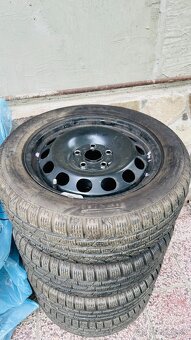 5x112 disky, zimné pneumatiky Pirelli 205/55 R16 - 2