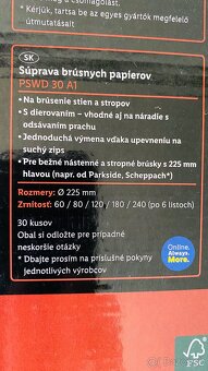 Predám 30 ks sadu brúsnych papierov - 2