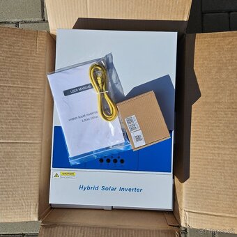 Predám nový hybridný solárny invertor 6200w 48v +Wifi modul - 2