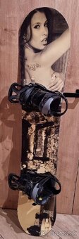 Snowboard Nitro addict 155 + viazanie Burton Mission vel. M - 2