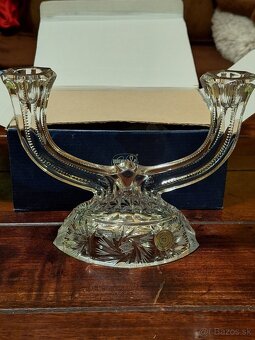 Krištáľový svietnik Bohemia - 2