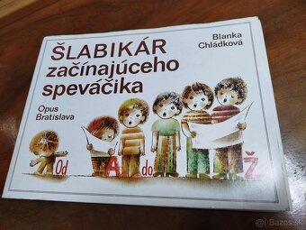 Šlabikár začínajúceho speváčika--1988--Chládková Blanka--I., - 2