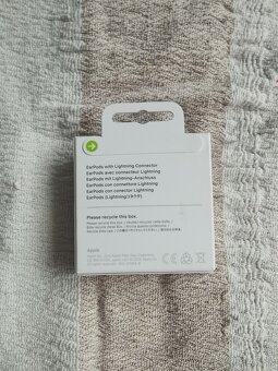 Slúchadlá earpods lightning connector original nerozbalene - 2