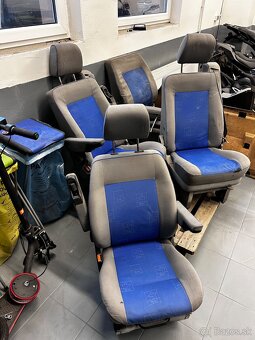 Sedadla sedačky Transporter T4 Multivan - 2