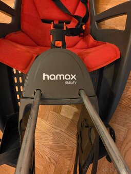 Detská cyklosedačka Hamax Smiley - 2