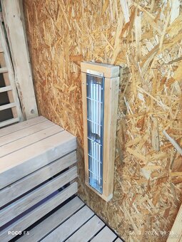 Infra sauna exterierova - 2