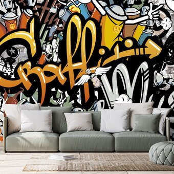 Vliesova tapeta Grafity - 2