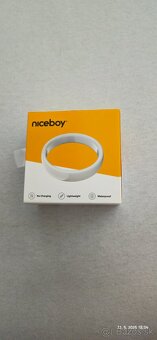 Predám nový nepoužívaný NICEBOY ONE prsteň č.11 biely . - 2