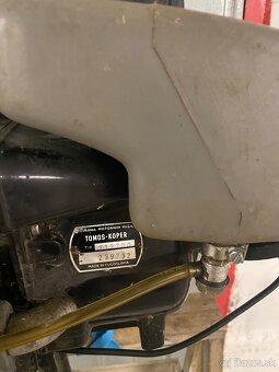Predám závesný lodný motor Tomos 3hp - 2