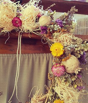 Dekoračné domčeky, venčeky😊 - 2