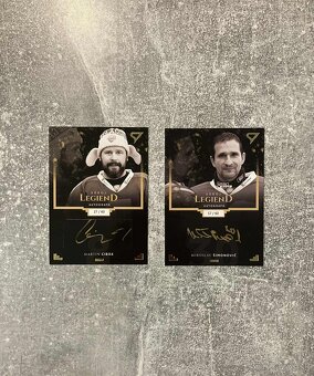 Hokejové kartičky podpísané TIPOS EXTRALIGA + repre - 2