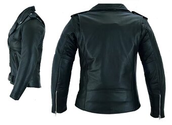 Moto Kožená Dámska Bunda Krivak - Sidovka 2 v 1 - 2