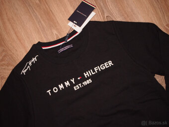 Tommy Hilfiger dámska mikina čierna S - 2
