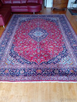 🌟Luxusný ručne viazaný perzský koberec Keshan 400×300 cm🌟 - 2