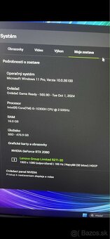 herný notebook Lenovo - 2