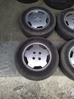 4x100 R14 dobové kolesá Audi - 2