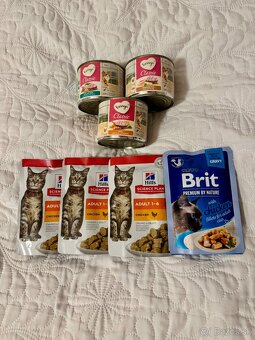 Granule a konzervy/ kapsičky pre mačky - 2