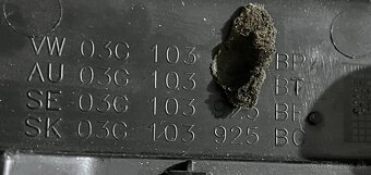 Horný kryt motora Škoda - 2