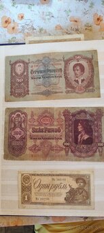 Staré bankovky zbierka - 2
