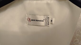Svadobná vesta + kravata. - 2