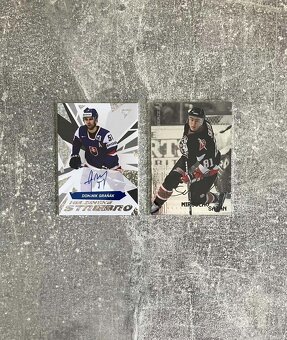 Hokejové podpísané auto karty NHL hráčov - 2