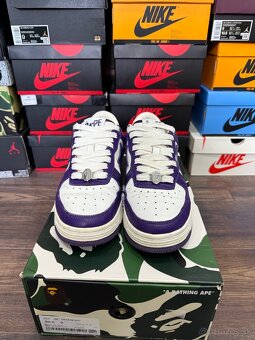 A BATHING APE BAPE STA White Purple (2022) - 2