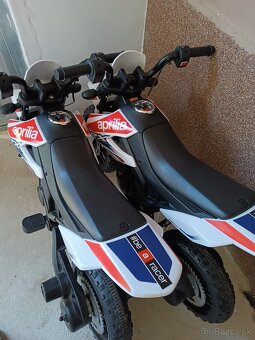 Detské elektrické motorky aprilia - 2