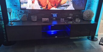 Tv skrinka siva grafit. - 2