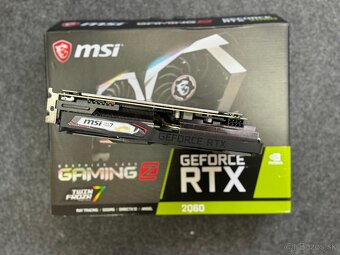 🔥 Predám grafickú kartu MSI GeForce RTX 2060 GAMING Z 6GB - 2