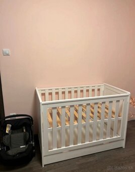 Detská postieľka s matracom - 2