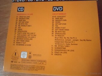 Kvalitné CD+DVD Beyonce Dangerously in love - 2