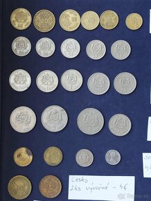 Zbierka mincí - Maroko,Taliansko, České mince, dvojeurovky - 2