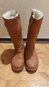 Zimné zateplené čižmy pre dievča v.27 - 2