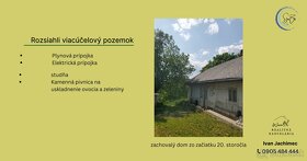 Slnečný pozemok s tradičným vidieckym domom v Čeľovciach - 2