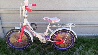 Detský dievčenský bicykel 16tky kolesá - 2