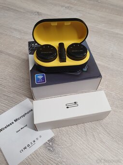 Bezdrôtový mikrofón USB-C sada s nabíjacou krabičkou - 2