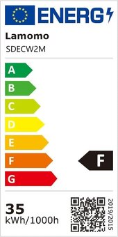 Lamomo LED pásik 2M, biely 12V stmievateľný neónový LED pási - 2