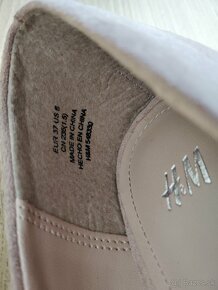 Semišové lodičky H&M , na veľkosť 36 - 2