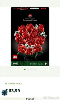 Lego ruže - 2
