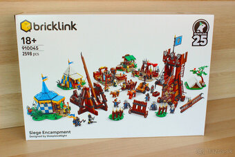 LEGO Bricklink 910045 Obléhací tábor / TOP STAV - 2