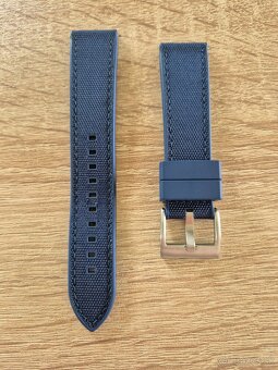hybrid remienok nylon FKM guma modrý 20mm - 2