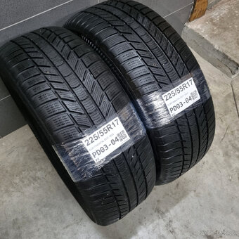 Zimné pneumatiky 225/55 R17 CONTINENTAL - 2