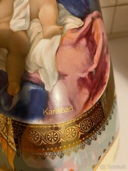 Starožitná vysoká váza - 2