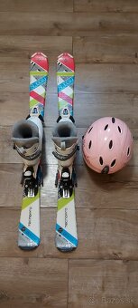 Predám detské lyže,lyžiarky,prilba - 2