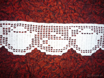 Háčkované krajky /štráfiky/ - 2