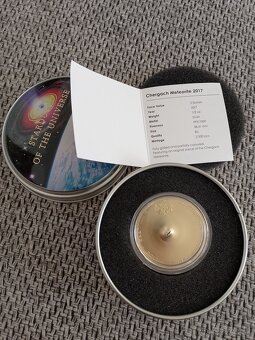 Strieborná minca Chergach Meteorite 2017 (1/2 oz) - 2