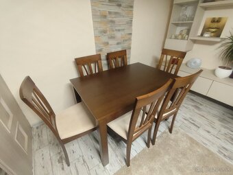 Jedálenský stôl so stoličkami - 2