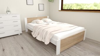 Manželská posteľ 160x200+rošt - - 2