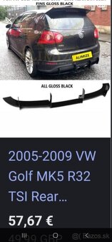 Zadný difúzor na golf 5 - 2