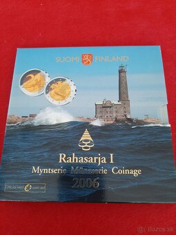 Fínsko 2006,2007,2013,2014,set minci - 2